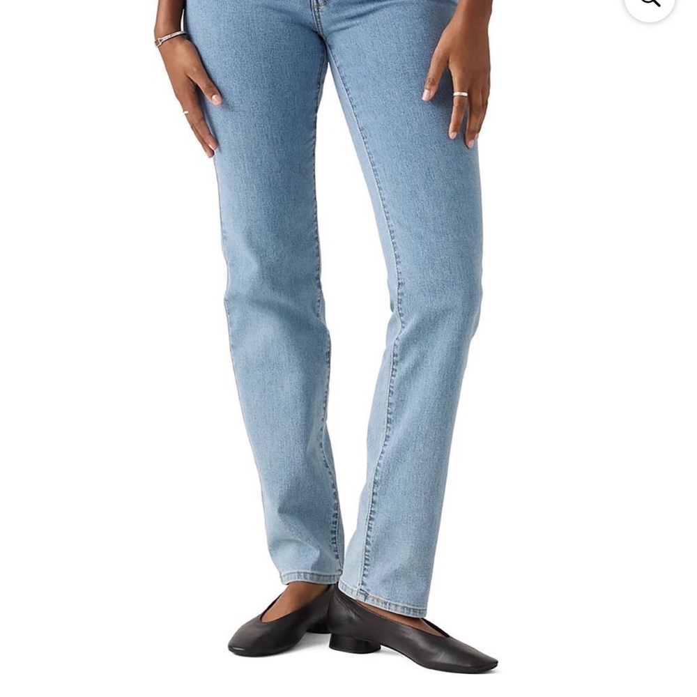 Levi's Women's Light Blue Straight Leg Jeans